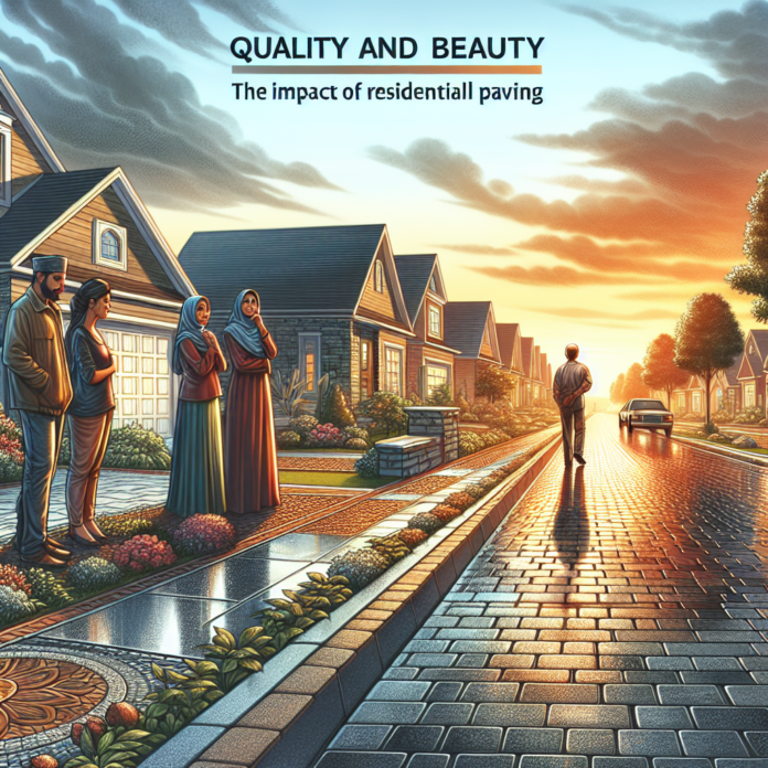 Quality and Beauty: The Impact of Residential Paving