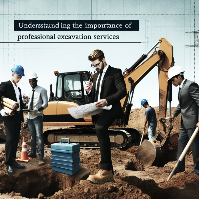 Understanding the Importance of Professional Excavation Services